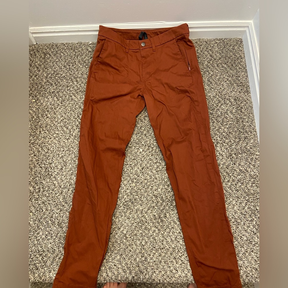 Lulu Lemon red mens pants